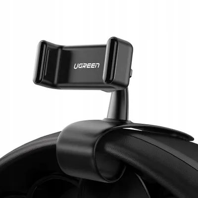 Imagen del producto de Ugreen 60796, soporte para teléfono, negro, plástico, goma, universal, para dispositivos de 4,7" a 7", 1 unidad