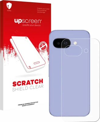 Produktbild von upscreen Schutzfolie für Google Pixel 9a (Rückseite) Displayschutz Displayschutzfolie Folie Klar Transparent