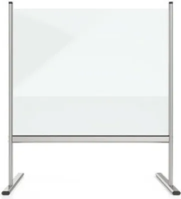 Produktbild von Magnetoplan Hygienewand aus Acrylglas - 83x92,5cm - Transparent