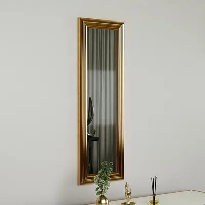Immagine prodotto di Vestigne - Specchio, 30x90h cm oro, Forma Rettangolare