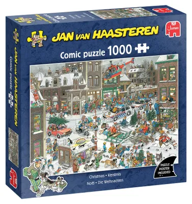 Image de Jan van Haasteren, Les Noëls, puzzle de 1000 pièces