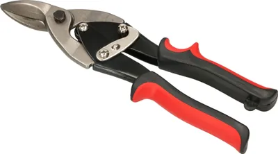 Produktbild von KOTARBAU® Blechschere zum Schneiden von Blechen und Profilen Links 250 mm aus CrV-Stahl Durchlaufblechscheren gebogener Griff Verriegelungsmechanismus