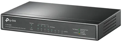 Zdjęcie produktu dla TP-Link TL-SG1008P, Nie zarządzany, Gigabit Ethernet (10/100/1000), Pełny dupleks, Obsługa PoE