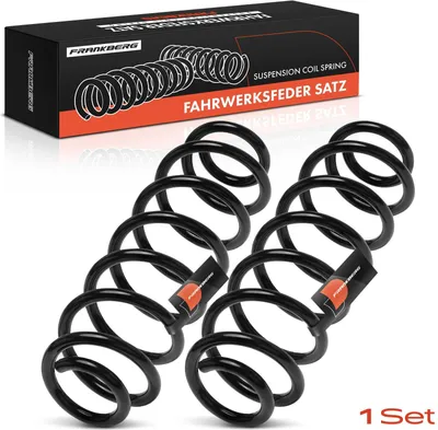 Image de Frankberg 2x Ressort de Suspension Arrière pour Skoda Octavia I 1U5 Roomster 5J7 5J 1998-2015