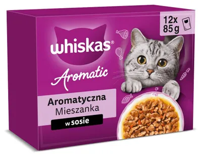 Zdjęcie produktu dla WHISKAS Saszetki Mix Smaków dla Kota 12 x 85 g