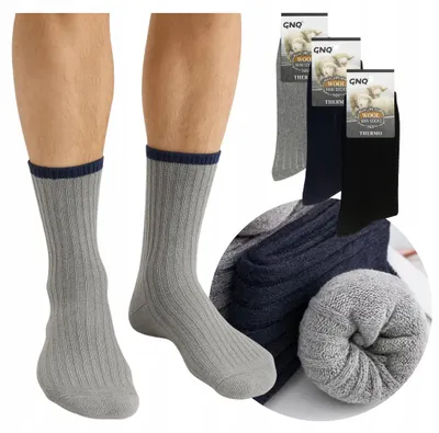Produktbild von Herren Wollsocken Dick Warm Lang für Winter