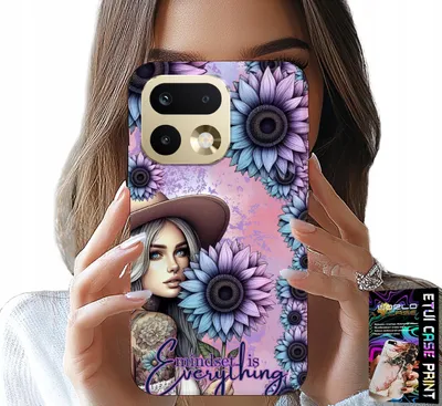 Produktbild von Etui Do Realme 16 Pro 5G - Kobieta W Słonecznikach, Kobiece Wzory
