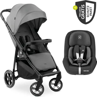 Obrázok produktu pre Hauck Buggy Shop N Care vrátane adaptéra na autosedačku Pearl