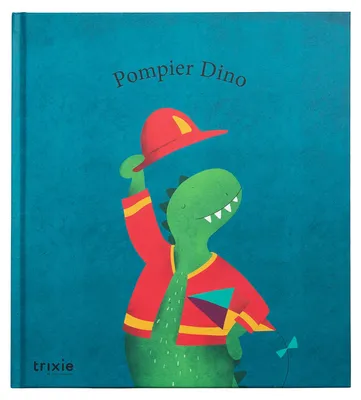 Produktbild von Trixie Kinderbuch Dino Spielzeug - Feuerwehrmann Geschichtenbuch