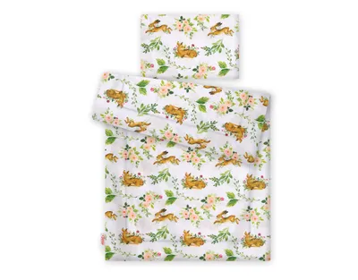 Immagine prodotto di Set di biancheria da letto per bambini con imbottitura 135x100 cm - nella foresta
