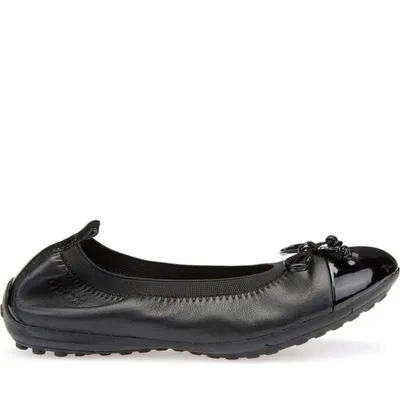 Produktbild von Geox Mädchen Ballerinas J11B0F 03902 C9999 Farbe: Schwarz Größe: 29