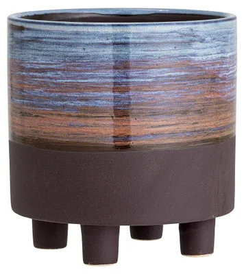Produktbild von Blumentopf Maes, blau, Keramik