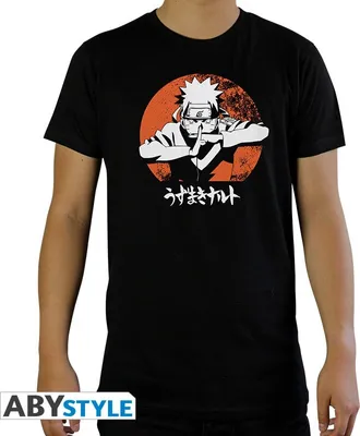 Produktbild von Naruto T-Shirt - Shippuden Naruto (schwarz) L