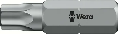 Produktbild von Wera 867/1 1/4 Bit mit Bohrung IPR TX, Länge 25 mm, 30 IPR