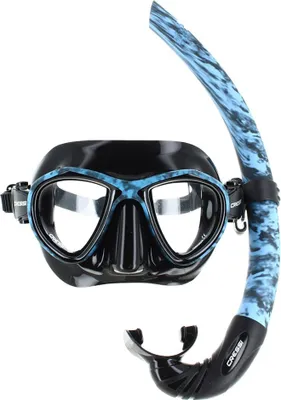 Imagen del producto de Cressi Kit Fiji Tx, juego de snorkel azul, color azul, talla única