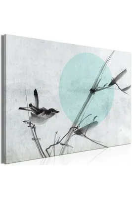 Productafbeelding van Bimago Kunstwerk: Lentezang, 60 cm x 40 cm