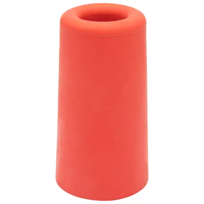 Produktbild von WAGNER Boden-/Wandtürstopper VULKANO BIG - Ø 40 x 73 mm, Vollgummi, rot, zum Schrauben & Montagematerial - 15207121