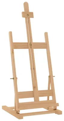 Zdjęcie produktu dla vidaXL Sztaluga stołowa 29,5x33x80 cm z litego drewna sosnowego