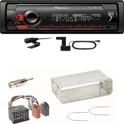 Produktbild von Pioneer MVH-S420DAB Bluetooth USB DAB+ Autoradio Einbauset für BMW 3er E36 Z3