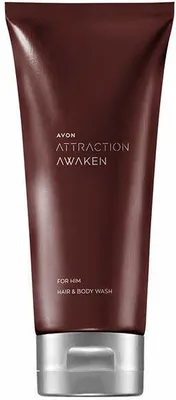 Produktbild von AVON Attraction Awaken Körper- und Haarwaschgel für Ihn, 200 ml