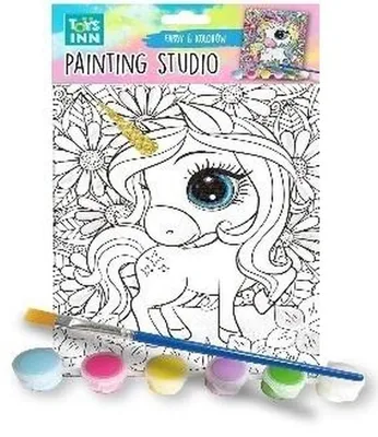 Produktbild von STNUX Leinwand Einhorn Malerei set.STN9421 99421