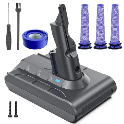 Immagine prodotto di Batteria Keenstone da 8000mAh, modello V7, batteria di ricambio compatibile con aspirapolvere Dyson SV11 V7 Animal, Motorhead e Pro