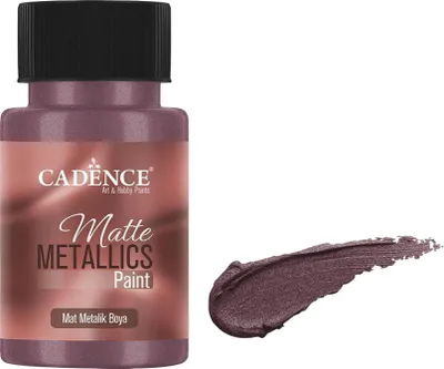 Produktbild von Cadence - Matte Metallic Acrylfarbe - 50ml Braunkupfer