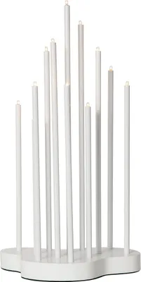 Produktbild von Star Trading 644-81, Leichte Dekorationsfigur, Weiß, IP20, Weiß, 12 Glühbirne(n), E5