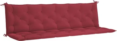Produktbild von vidaXL Gartenbank-Auflage Weinrot 200x(50+50)x7 cm Oxford-Gewebe