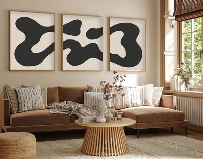 Produktbild von Wallity, Huhu199 - 50 x 70, Bilder, Mehrfarbig, MDF, 50 x 70 cm