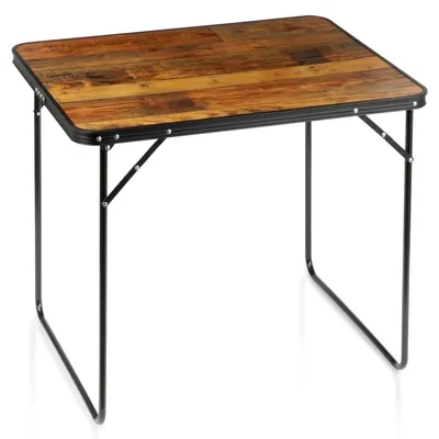 Immagine prodotto di Tavolo da campeggio pieghevole in alluminio 80x60x70 cm