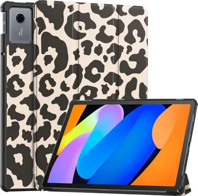 Produktbild von imoshion Design Trifold Klaphülle Lenovo Idea Tab - Leopard