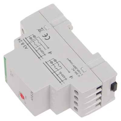 Zdjęcie produktu dla F&F AS-B 24 Zegar sterujący oświetleniem schodów 24V AC/DC 16A 2x moduły