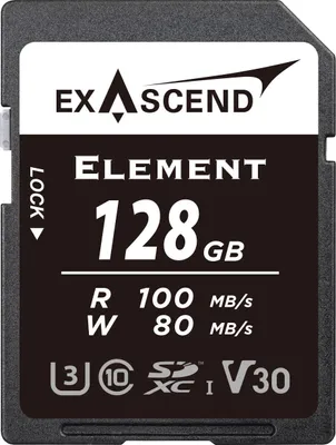 Image de ExAscend Element UHS-I V30 128 GB Carte mémoire