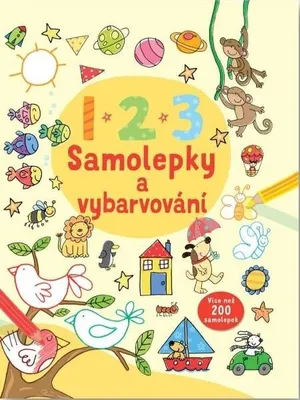 Obrázek produktu pro 123 Samolepky a vybarvovaní