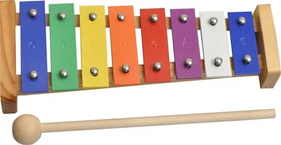 Produktbild von Steinbach Glockenspiel 8 bunte Klangplatten diatonisch