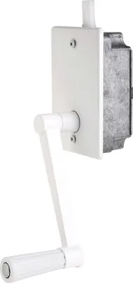 Produktbild von Weiße Rollladenkurbel zum Einbauen