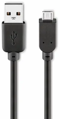 Immagine prodotto di Goobay Cavo dati/ricarica Micro USB , NERO , circa 3m