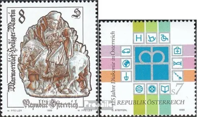 Produktbild von Briefmarken Österreich 1999 Mi 2283,2284 (kompl.Ausg.) postfrisch Kunsthandwerk