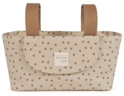 Image de Organiseur pour poussette Poppy - 17 x 31 cm - Camel | par Walking Mum