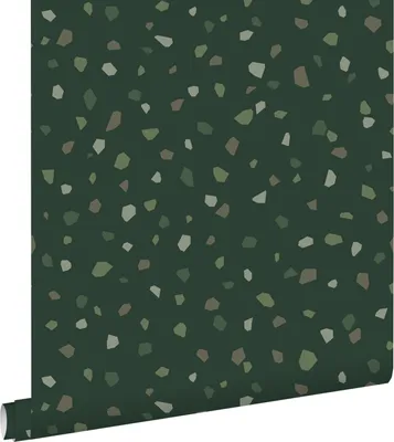 Immagine prodotto di ESTAhome carta da parati terrazzo verde scuro 50 x 900 cm