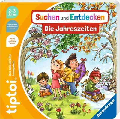 Produktbild von Ravensburger tiptoi® Suchen und Entdecken: Die Jahreszeiten