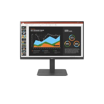 Produktbild von LG 24BR550Y-C, 60,5 cm (23.8"), 1920 x 1080 Pixel, Full HD, 5 ms, Schwarz