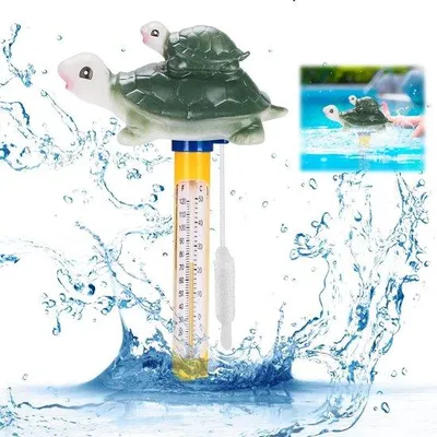 Produktbild von Solidchoice – Schwimmbadthermometer, die schwimmend verwendet werden können, für Innen- und Außenpools