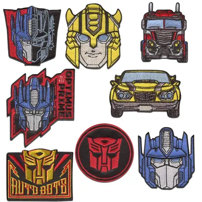 Obrázok produktu pre Hasbro © Transformers – aplikácia, nášivka, motív na našitie, rozmery: 6,5 x 6,5 cm