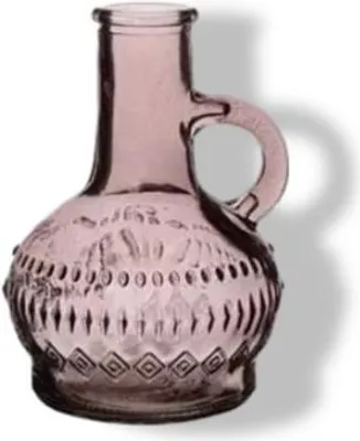 Produktbild von Graue Dekoflasche 7x10 cm für Festtagsdekoration