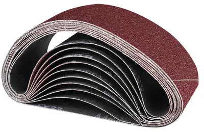 Obrázek produktu pro Sada 10 brusných papírů, rozměr 65 x 410 mm