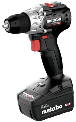 Obrázek produktu pro Akumulátorová vrtačka Metabo BS 18 Black Edition, včetně akumulátoru 4,0 Ah a nabíječky