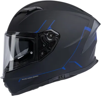 Produktbild von Spec-X Helm Sx-82.03/r2 Sw Matt/blau L Pin Ready
