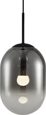 Obrázok produktu pre Závesná lampa ALIAS, čierna, 1xE14x40W, sklo, rozmery: 154x18x18 cm, IP20, Milagro